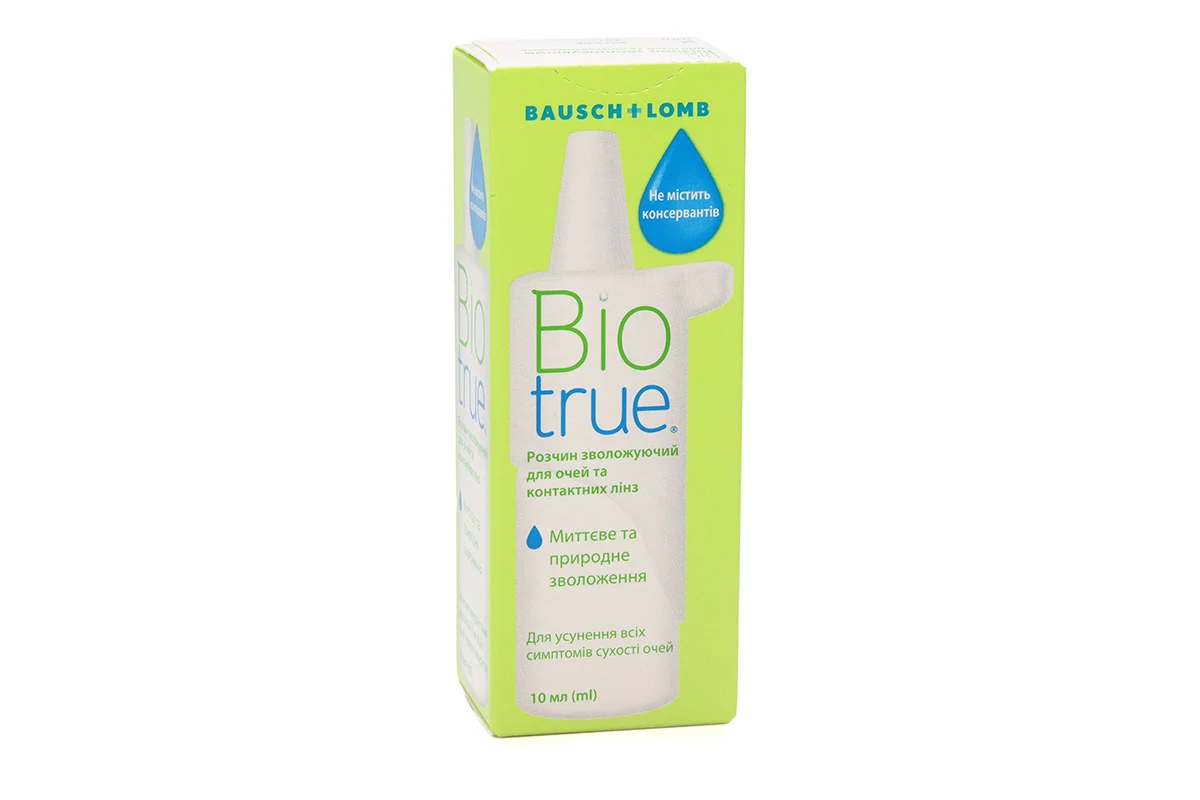 Зволожуючі краплі Bausch & Lomb Biotrue Drops